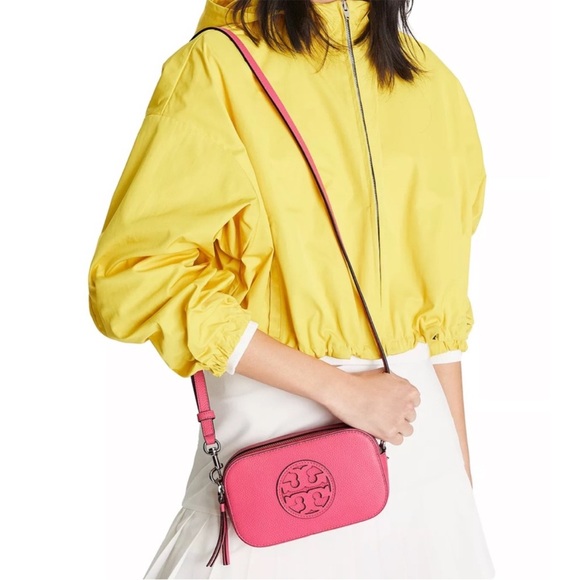 NWT , tory burch mini miller crossbody. Bag 145667 pink love - Picture 14 of 16